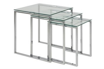 Katrine Zestaw stolików Szklanych