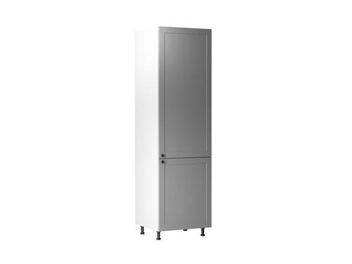 Szafka Kuchenna Dolna 2-drzwiowa D60R P/L Linea Grey Szary Mat