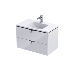 Oristo Szafka pod umywalkę 80 cm SIENA biały połysk