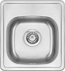 Zlewozmywak stalowy 1-komorowy Mercato