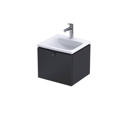 Oristo Szafka pod umywalkę 50 cm SIENA czarny mat