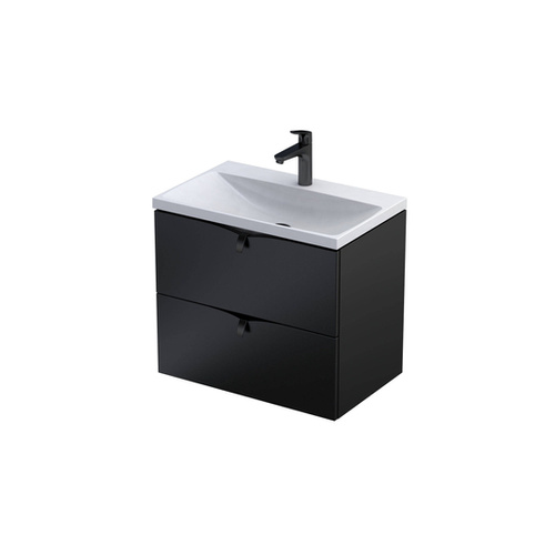 Oristo Szafka z Umywalką SIENA COMPACT 60 cm Czarny