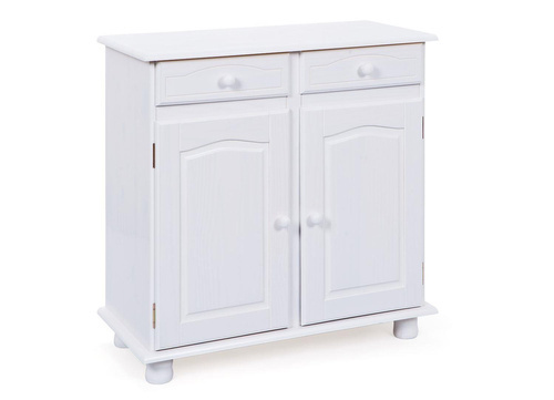 Komoda LOVI drewniana biała