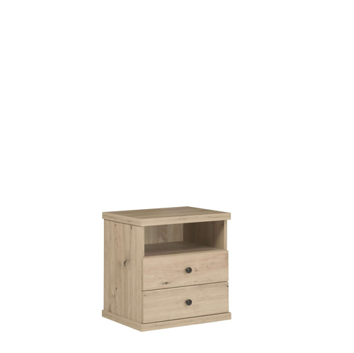 CALI-17 - Szafka Nocna 2 Szuflady Artisan