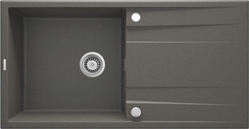 Zlewozmywak granitowy 1-komorowy z ociekaczem Eridan