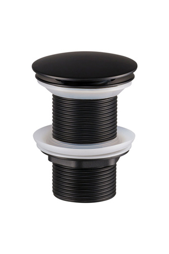 Korek do Umywalek Comad Czarny Mat
