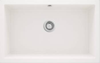 Zlewozmywak granitowy 1-komorowy podwieszany Corda