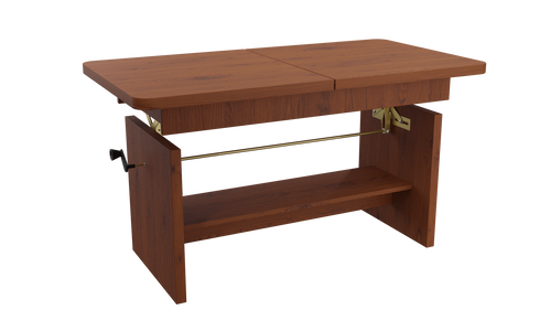 JANEK - Ławostół Ława Rozkładana Stolik Kawowy Dąb Stuletni