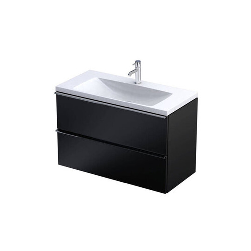 Oristo Szafka z Umywalką ETNA COMPACT 80 cm Czarny