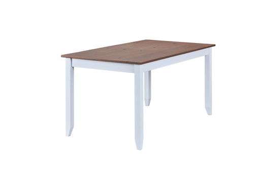 Stół jadalniany WESTERLAND 1 drewniany biały