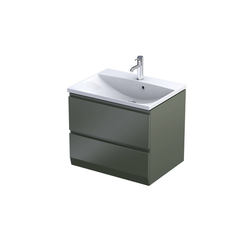 Oristo Szafka z Umywalką BRYLANT UNI 60 cm Zielony