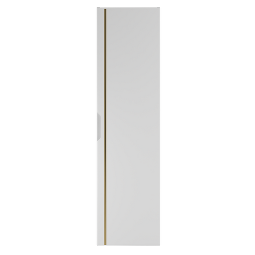 ESPERO-03 - Słupek Wysoki 1-drzwiowy 130cm Biały Mat