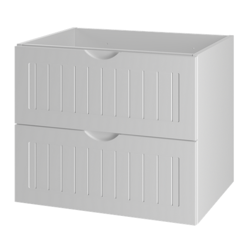 MONA-02 - Szafka Pod Umywalkę 2S 60cm Biały Mat