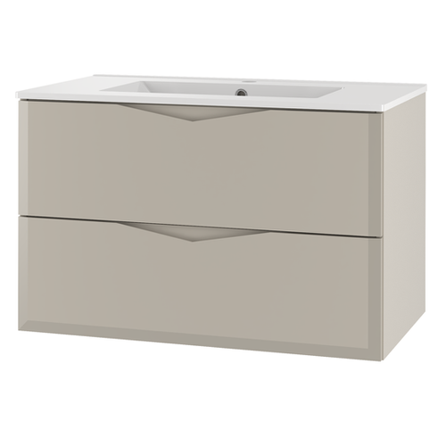 DELICA-01 - Szafka z Umywalką 2S 80cm Kaszmir Zestaw-3