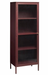 Witryna Bronco H160 cm czerwona