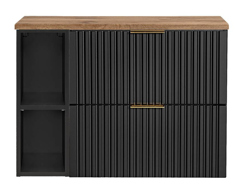 Zestaw 80 cm ADEL BLACK z blatem