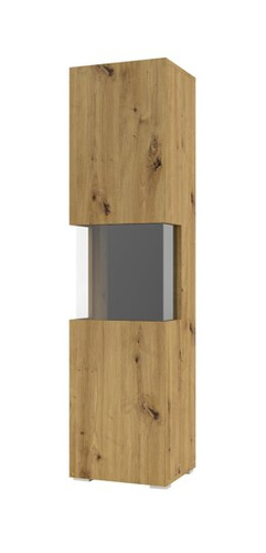 Ava Witryna 1-drzwiowa Artisan / Czarny