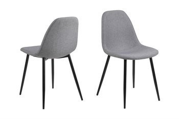 Actona Krzesło Wilma Jasnoszare