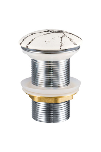 Korek do umywalki LENA-MW17 Biały Mat