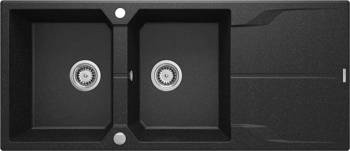 Zlewozmywak granitowy 2-komorowy z ociekaczem Andante