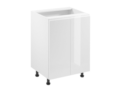 Szafka Kuchenna Dolna 2-drzwiowa D60 Aspen White Biały Połysk
