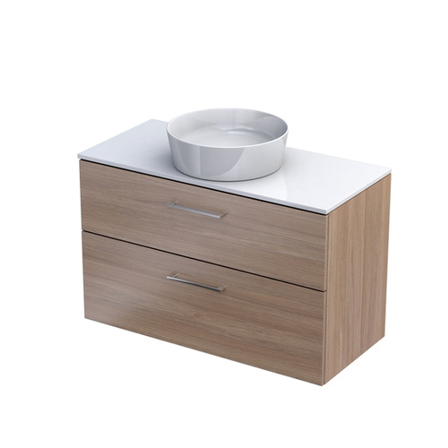 Oristo Szafka pod Umywalkę z Blatem GEO 100 cm Dąb Ubran Jasny