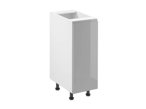 Szafka Kuchenna Dolna 1-drzwiowa Prawa D30-P Aspen Grey Szary Połysk