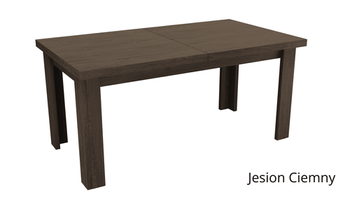 Duży Stół Rozkładany Do Jadalni Jesion Ciemny