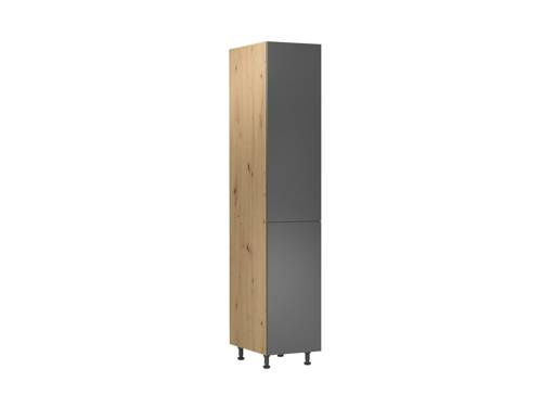 Szafka Kuchenna Dolna 2-drzwiowa Spiżarka D40SP P/L Langen Grey