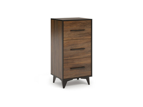 Frida K3SW - Komoda 3 Szuflady Shirin Walnut