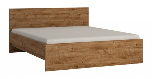 Fribo FRIZ04 - Łóżko 160 Dąb Ribbeck Złoty