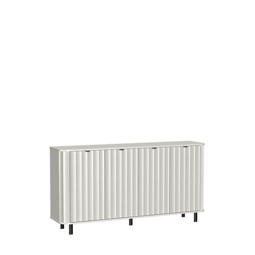 NOVADO-2 - Komoda 4-drzwiowa Biel Alpejska