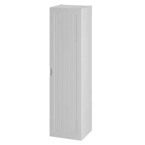 MONA-03 - Słupek Wysoki 1-drzwiowy 130cm Biały Mat