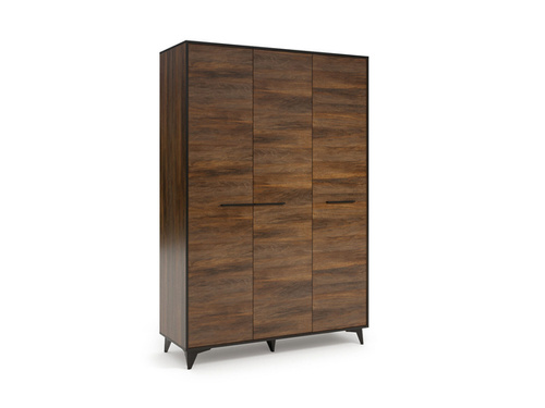 Frida S3D - Szafa 3-drzwiowa Shirin Walnut