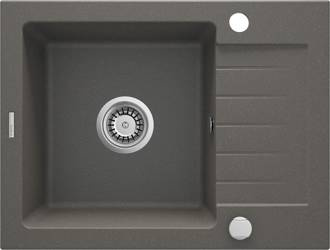 Zlewozmywak granitowy 1-komorowy z ociekaczem Zorba