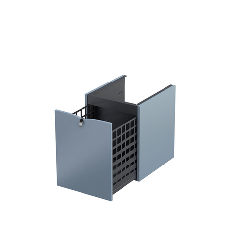 Oristo Szafka Niska SIENA UNI 40 cm Niebieski mat