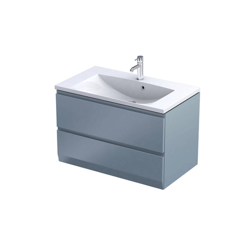 Oristo Szafka z Umywalką BRYLANT UNI 80 cm Niebieski
