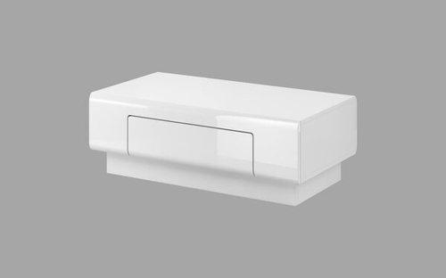 Toledo WM Stolik Kawowy Biały / Biały Połysk