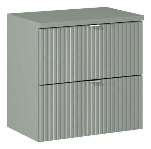 Szafka Pod Umywalkę z Blatem 60 cm Line Reed Green