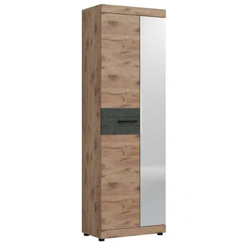 Roxy RXYGS1 - Szafa 2-drzwiowa z lustrem Dąb Viking