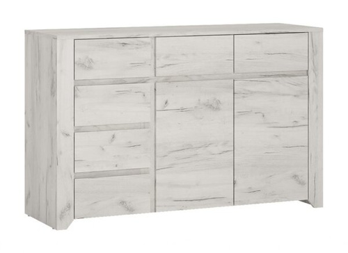 Angel TYP-42 - Komoda 2D-6S Dąb White Craft