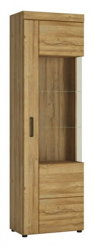 Cortina CNAV02P - Witryna Prawostronna 1-drzwiowa Dąb Grandson