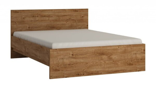 Fribo FRIZ03 - Łóżko 140 Dąb Ribbeck Złoty