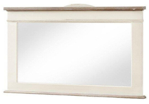 Rimini 054 Lustro prowansalskie kremowo beżowe drewno/mdf