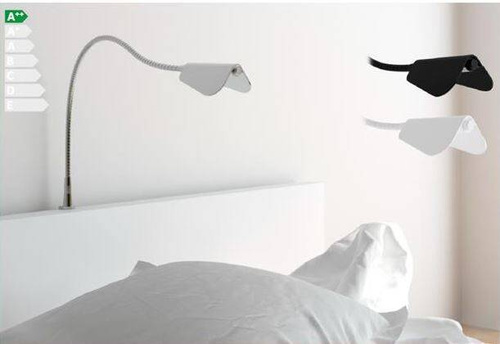 Oświetlenie LED Butterfly 2 Pkt Białe Zimne (Aluminium)