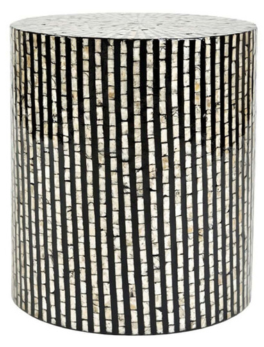 AV1730-28B Stolik okrągły Avola Black Multi