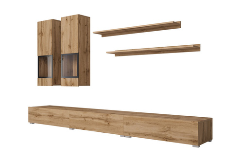 Baros - Meblościanka Dąb Wotan