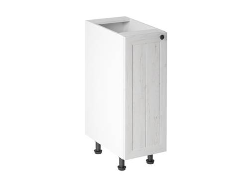 Szafka Kuchenna Dolna 1-drzwiowa Lewa D30-L Prowansja Sosna Andersen Biały Mat