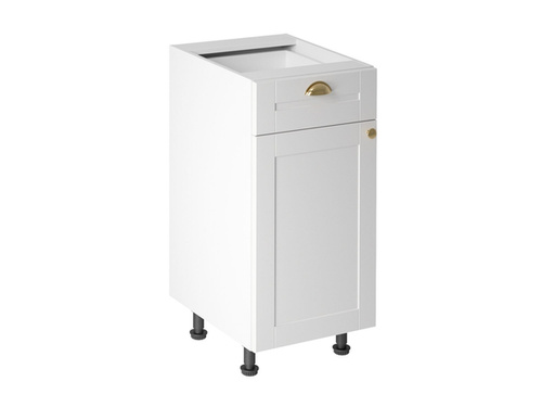 Szafka Kuchenna Dolna 1D1S D40S1 Linea White Biały Mat