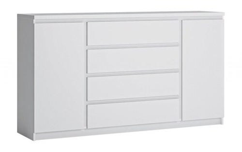 Fribo FRIK02 - Komoda 2D4S Biała